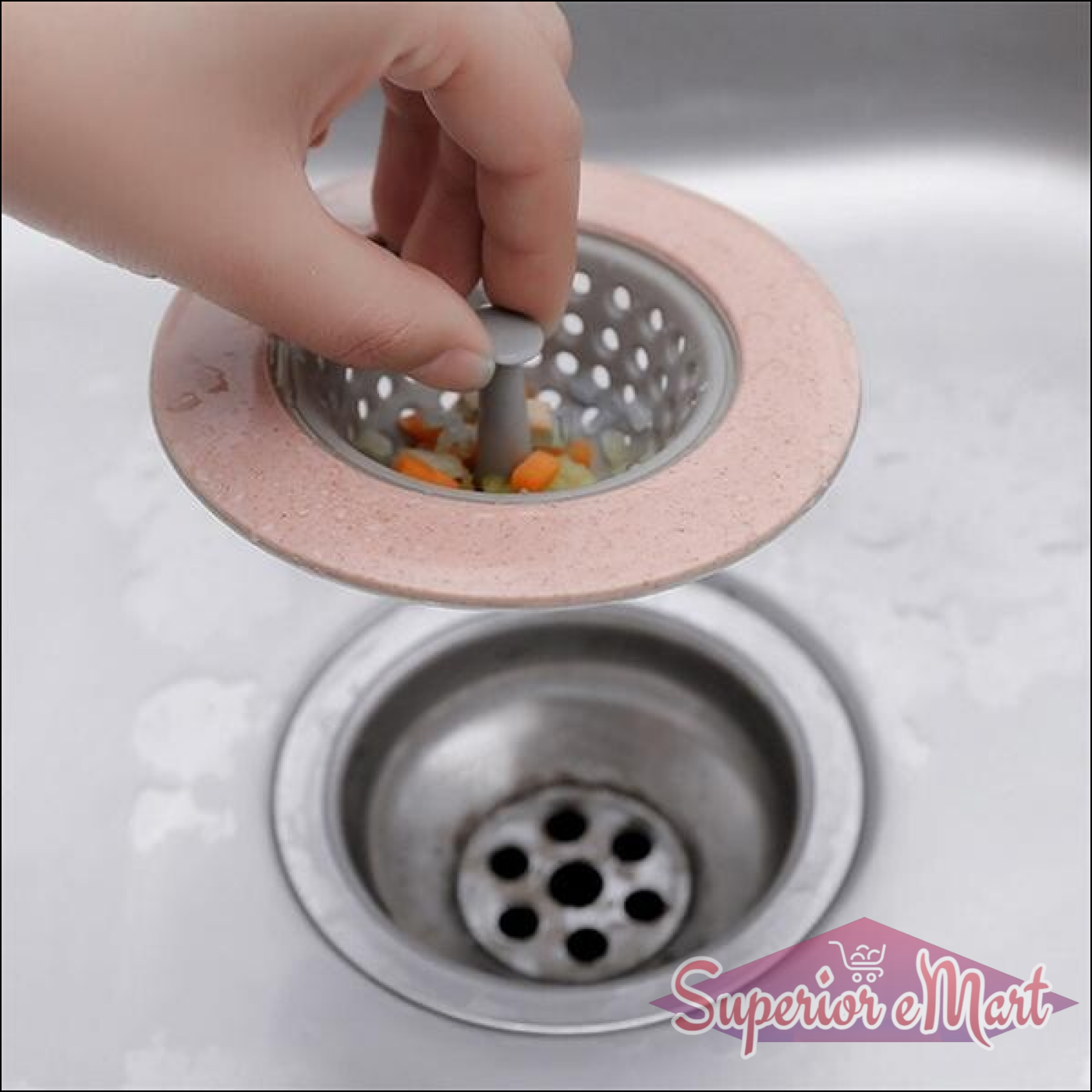 Silicon Sink Strainer for Kitchen Drain - Superior eMart