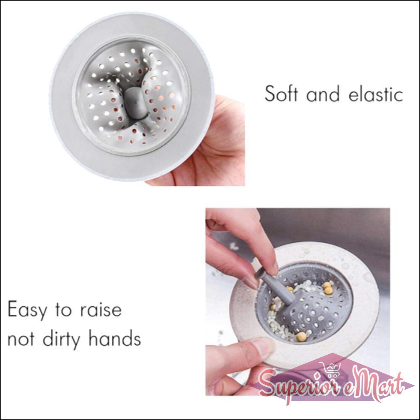 Silicon Sink Strainer for Kitchen Drain - Superior eMart