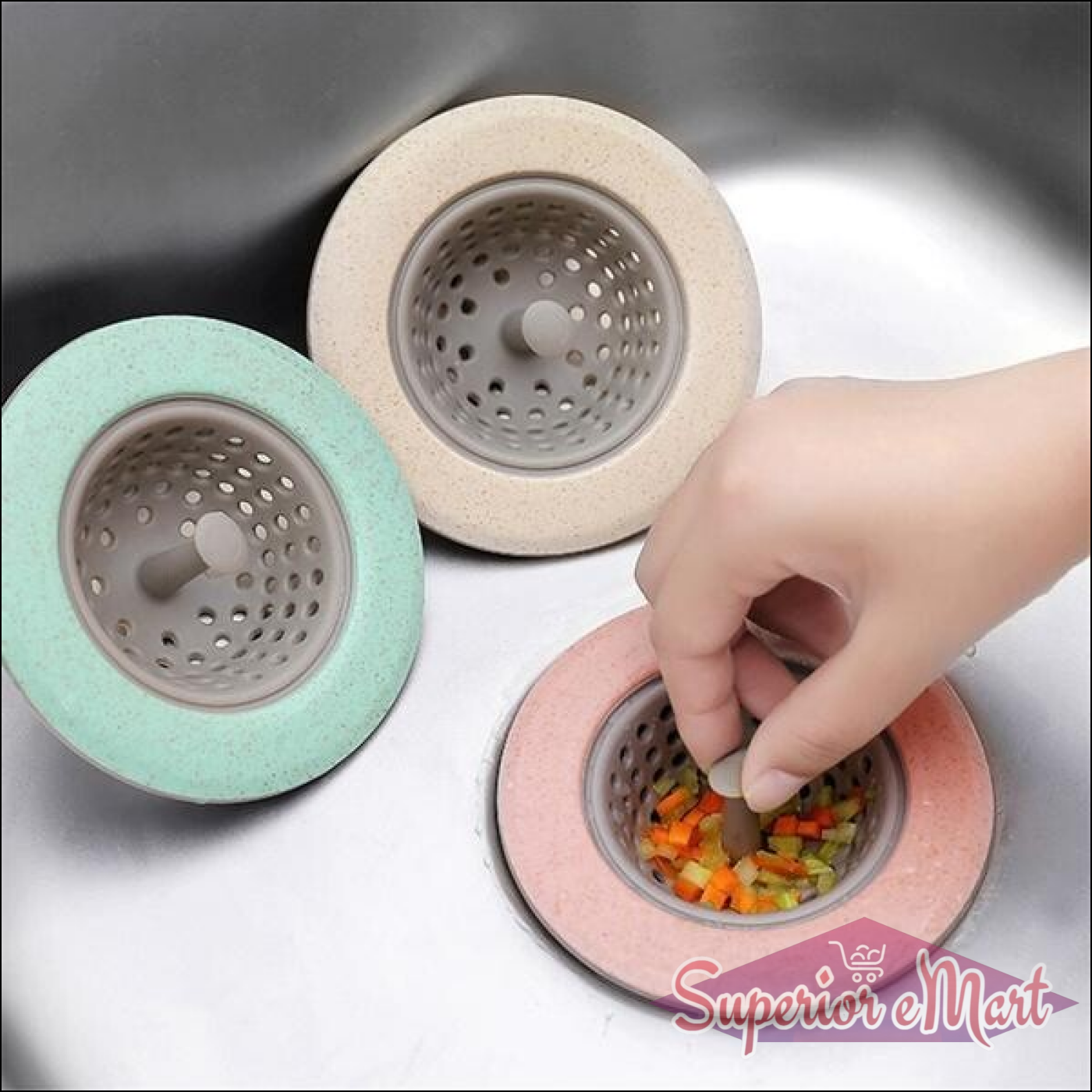 Silicon Sink Strainer for Kitchen Drain - Superior eMart