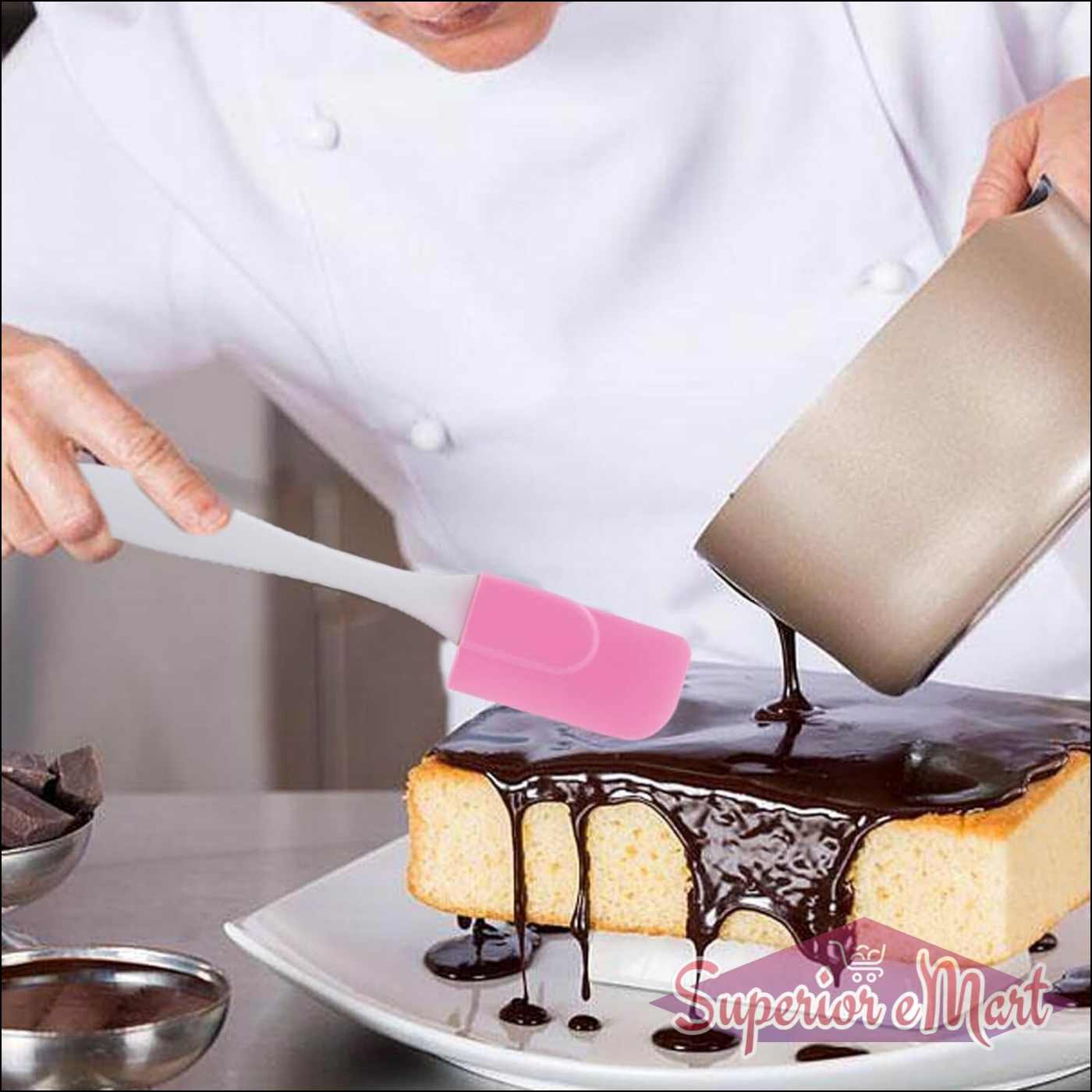 Silicone Cooking Spatula 1 Pc-18 Cm - Superior eMart