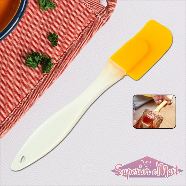 Silicone Cooking Spatula For Baking (1 Pc  19 Cm) - Superior eMart