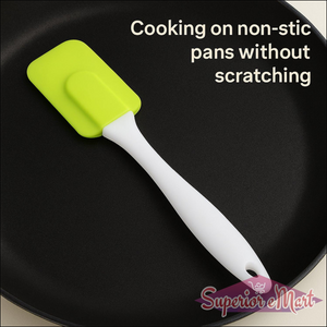 Silicone Cooking Spatula with Soft Grip - Superior eMart