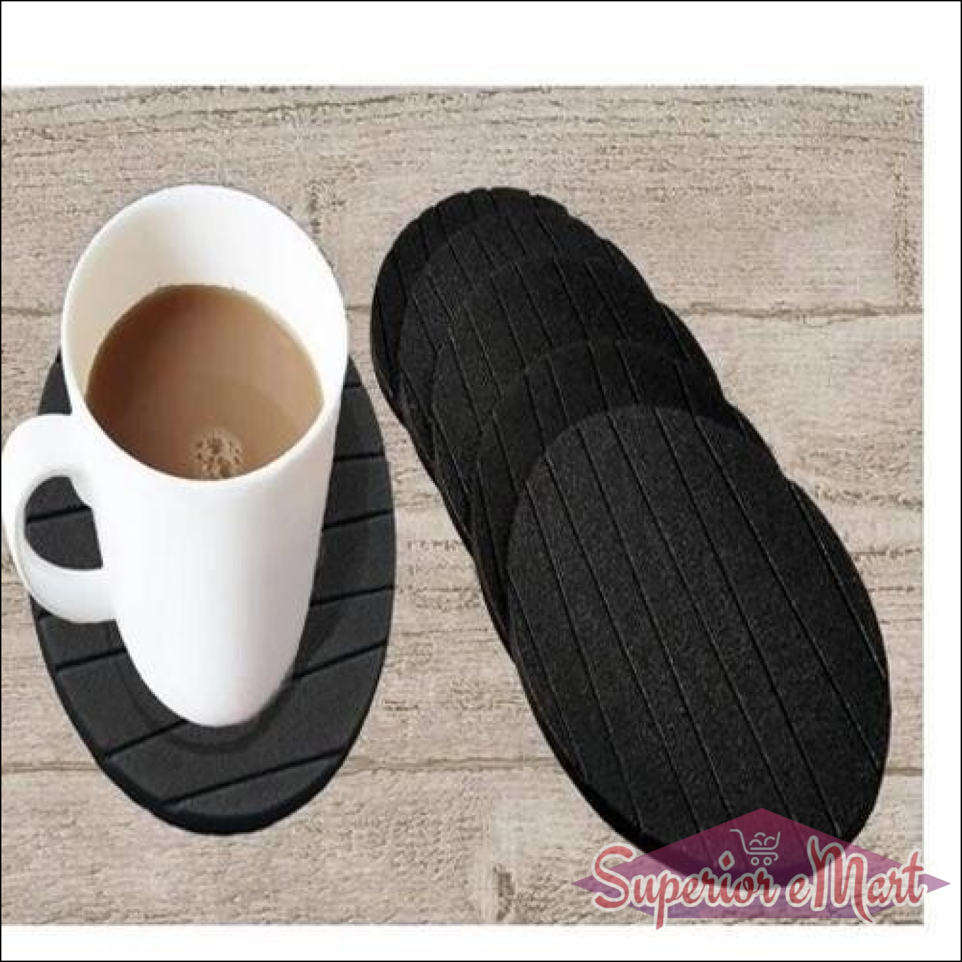 Silicone Cup Mat Coaster Set - 4 Colors - Superior eMart