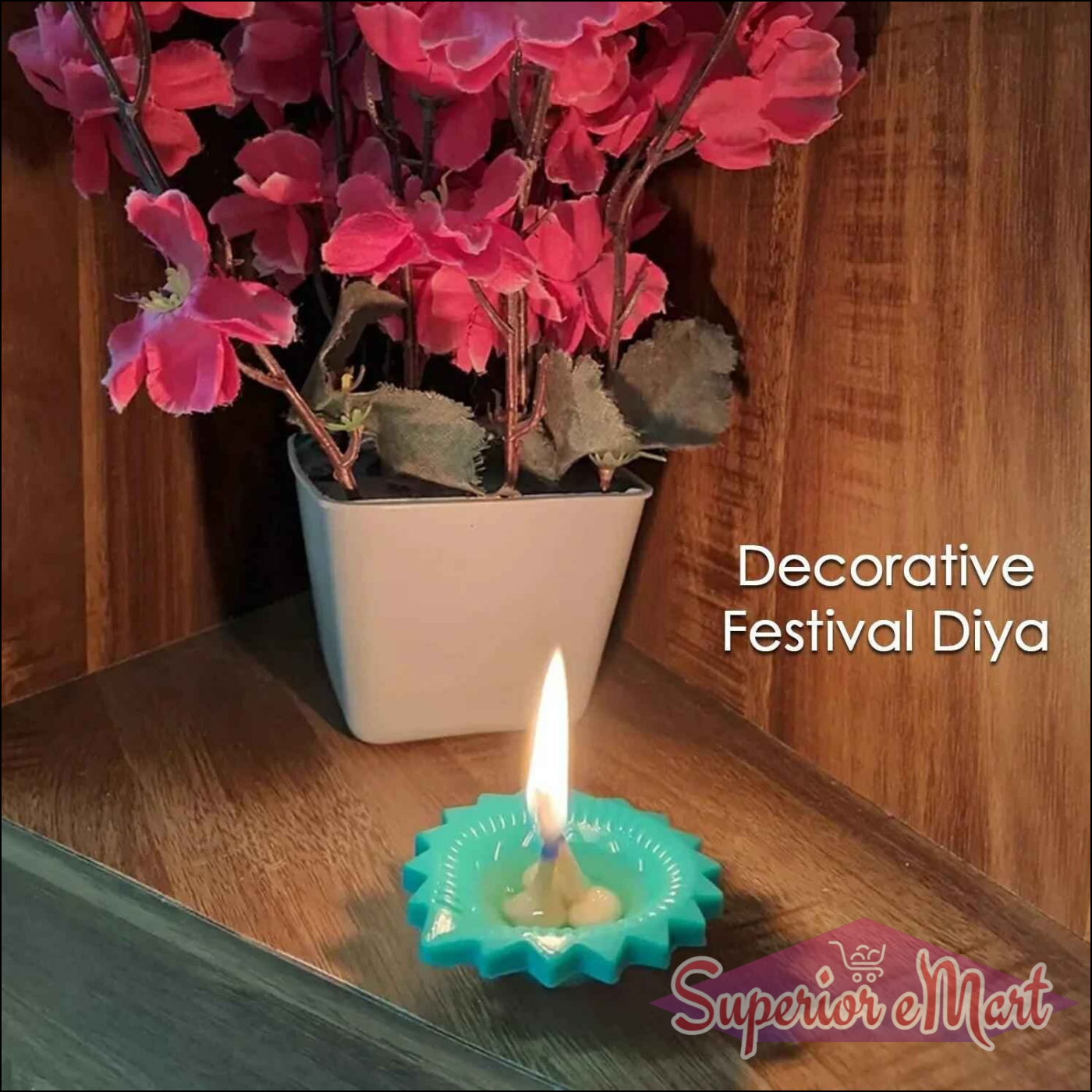Silicone Diya 12 Pcs Set - Superior eMart