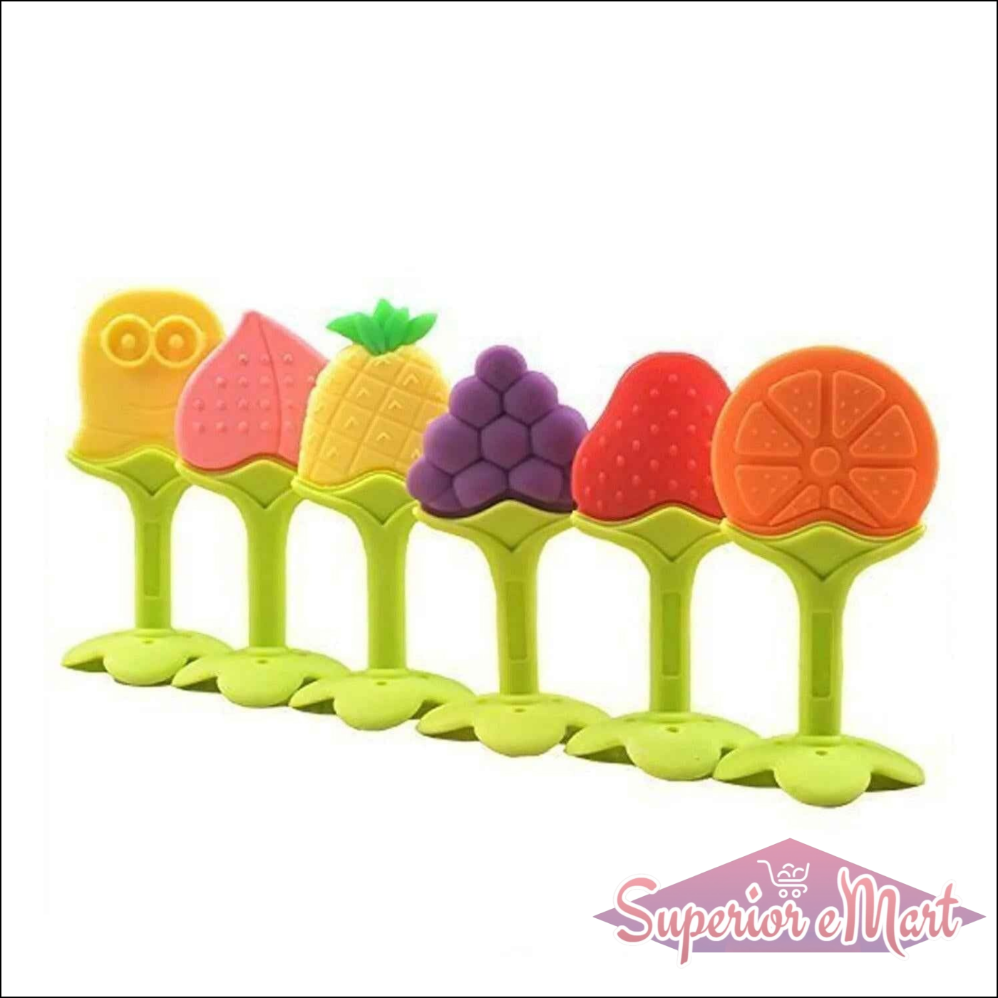 Silicone Fruit Teether - Superior eMart