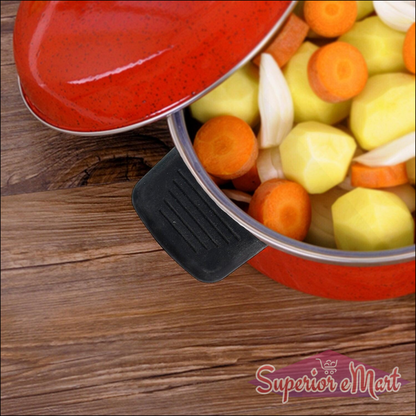 Silicone Heat Resistant Pot Handle Cover For Cookware - 1 Pc - Superior eMart