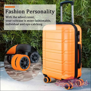 Silicone Luggage Wheel Covers - 8 Pcs - Superior eMart