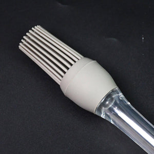 Superior eMart silicone oil brush for cooking with flexible bristles for even spreading