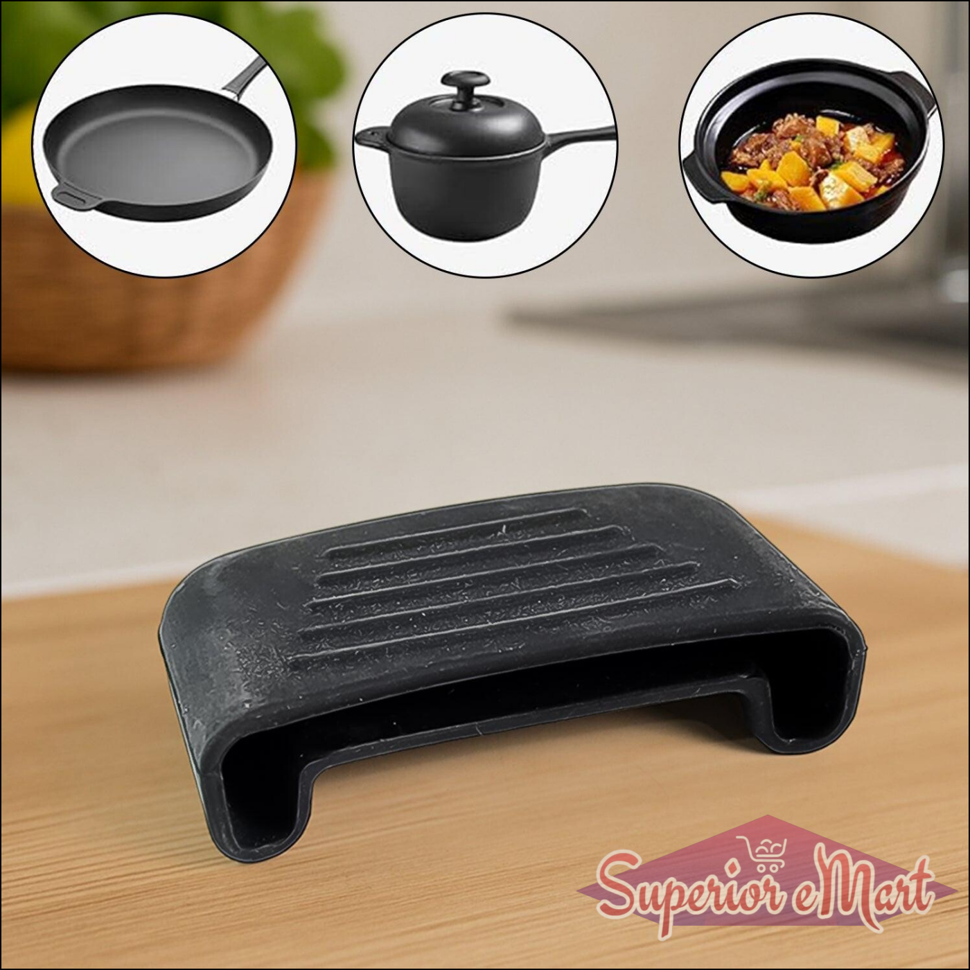 Silicone Pot Handle Cover 2 Pc Set - Superior eMart