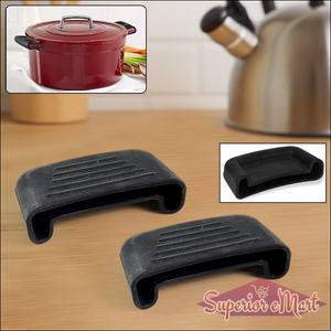 Silicone Pot Handle Cover 2 Pc Set - Superior eMart