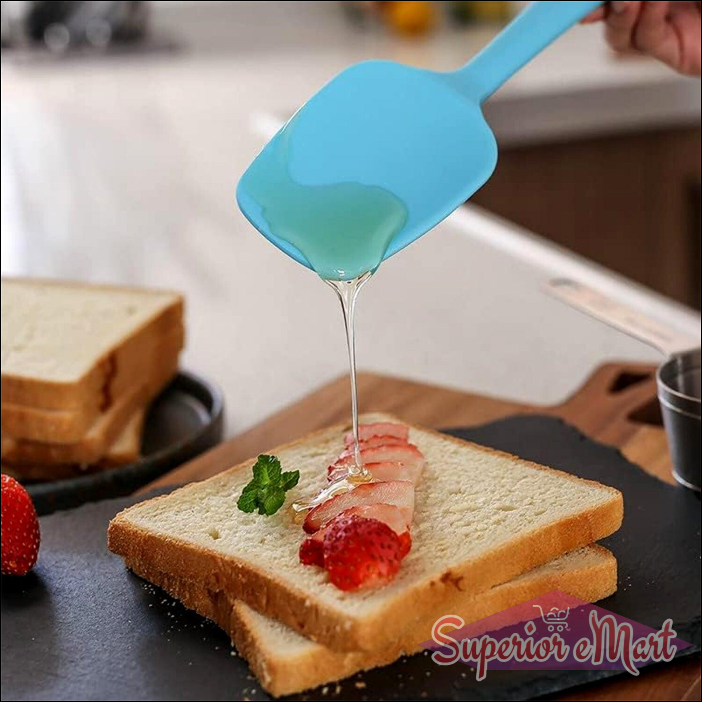 Silicone Spatula For Baking  Cooking (1 Pc) - Superior eMart