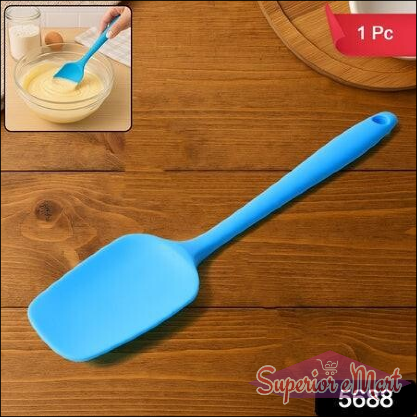 Silicone Spatula For Baking  Cooking (1 Pc) - Superior eMart