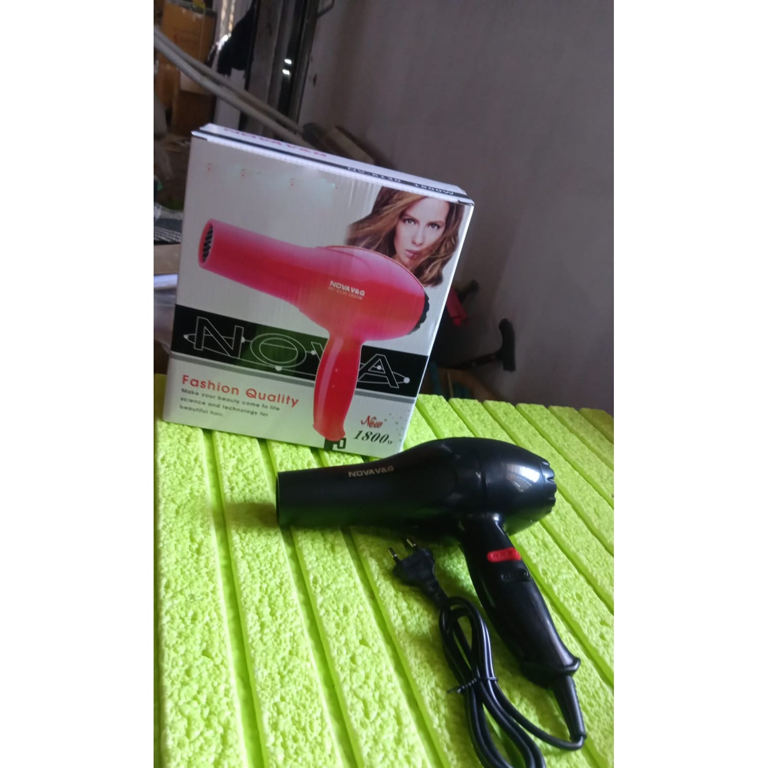 Professional Multi Purpose Hair Dryer Salon, Hair Dryer 2 Speed Settings For Wo - 13025_salon_hair_dryer_1800w