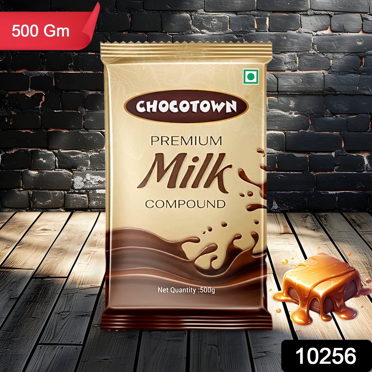 Chocotown Premium Milk Compound Slab (500 gm) - 10256_premiume_milk_compound