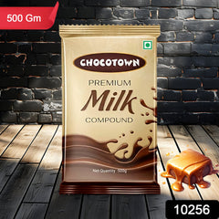 Chocotown Premium Milk Compound Slab (500 gm) - 10256_premiume_milk_compound