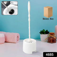 Toilet Brush with Holder Stand, Toilet Brush Set Toilet Cleaning Brush Household - 4685_toilet_brush_with_holder