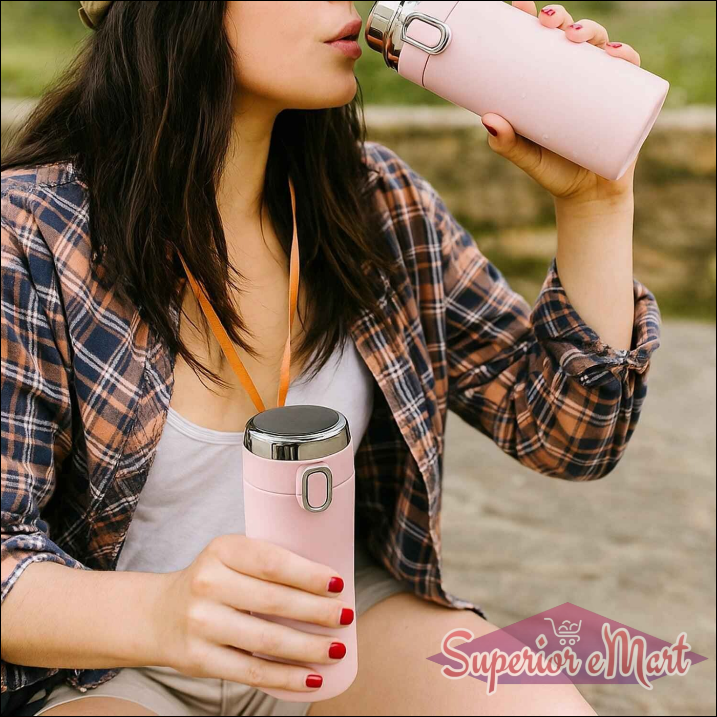 Smart Insulated Water Bottle 1 Pc - 320 ML - Superior eMart