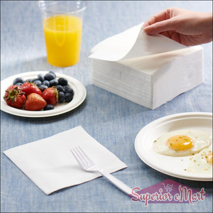 Soft & Absorbent Disposable Tissue Paper / Napkins Set (50 Pc) - Superior eMart