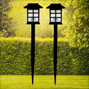 Solar Garden Lights Outdoor Waterproof 2 Pc - Superior eMart