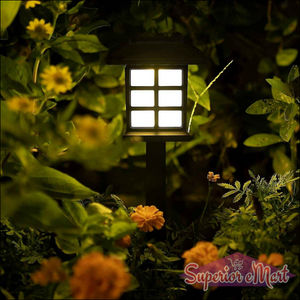 Solar Garden Lights Outdoor Waterproof 2 Pc - Superior eMart