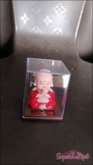 Solar Powered Buddha Car Ornament - Superior eMart