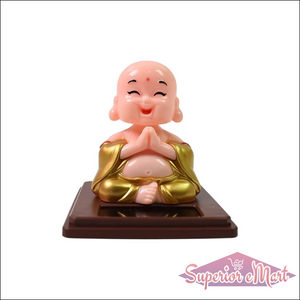Solar Powered Buddha Car Ornament - Superior eMart