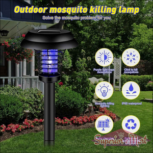 Solar Powered Mosquito Trap 1 Pc