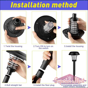 Solar Powered Mosquito Trap 1 Pc