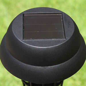Top view of solar powered mosquito trap by Superior eMart with solar panel for outdoor use