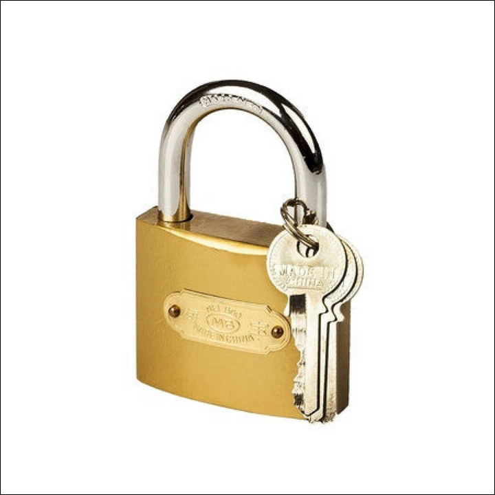 Solid Door Copper Lock - Superior eMart