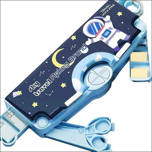 Space Theme Pencil Box for Kids