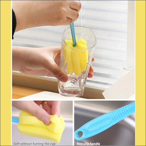 Sponge Head Household Kitchen Cleaning Tool (20Cm) - Superior eMart