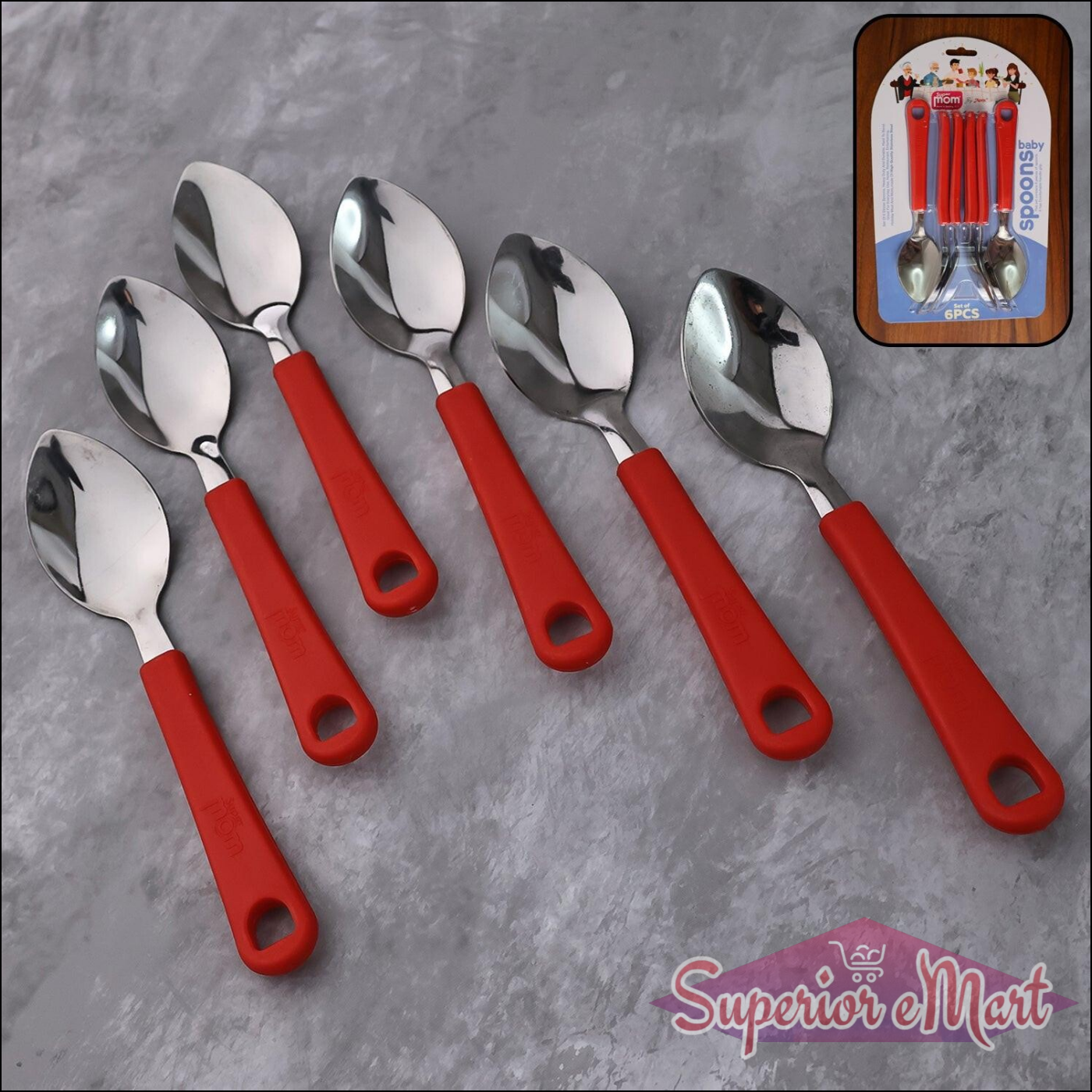 Spoon Set for Baby (6 Pc) - Superior eMart