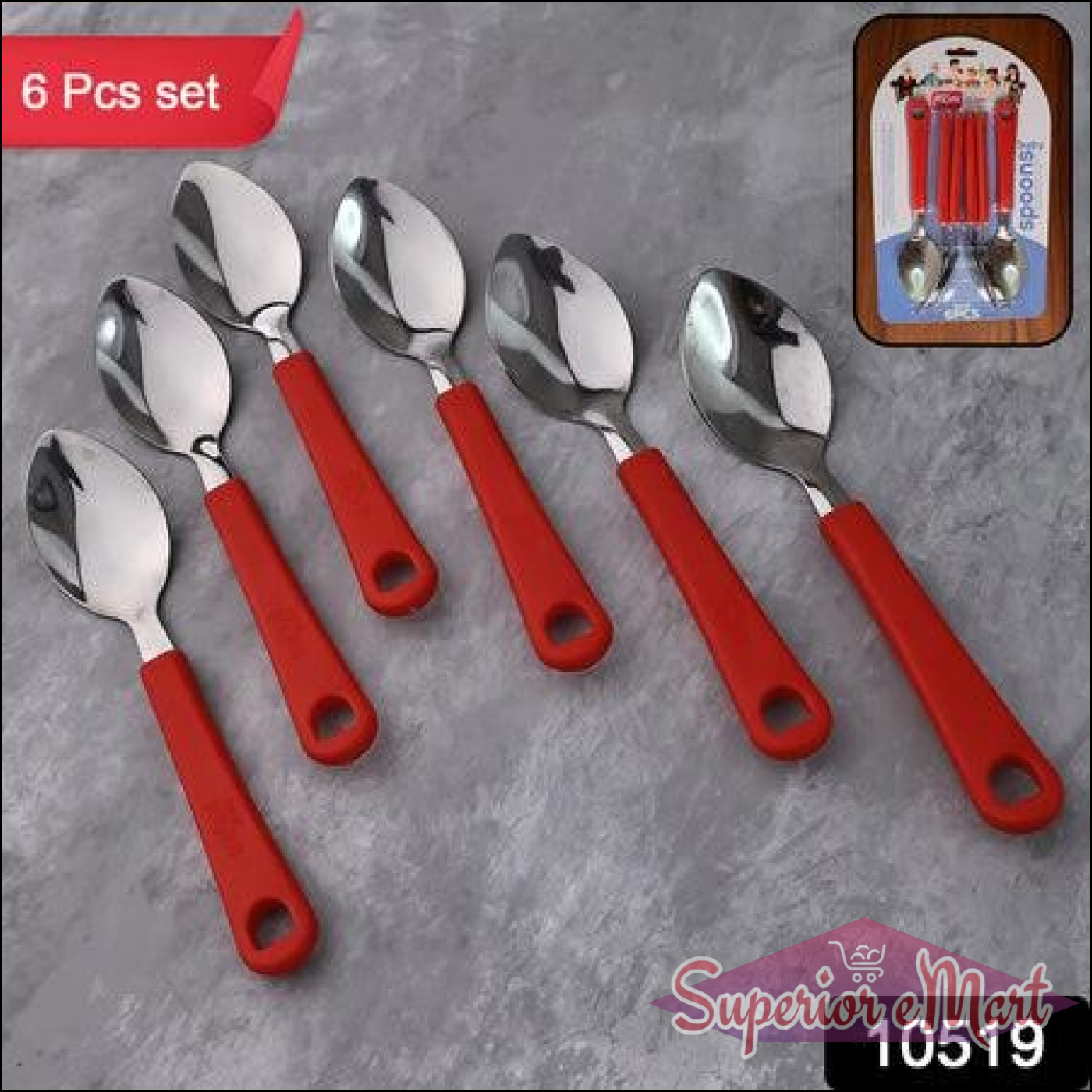 Spoon Set for Baby (6 Pc) - Superior eMart