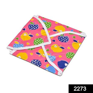 Colorful square rotichapati cover featuring a fruit pattern for kitchen use