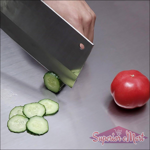 Stainless Steel Anti-bacterial Chopping Board For Kitchen (1 Pc) - Superior eMart