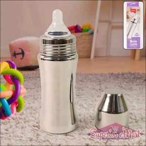 Stainless Steel Baby Feeding Bottle 250ML - Superior eMart