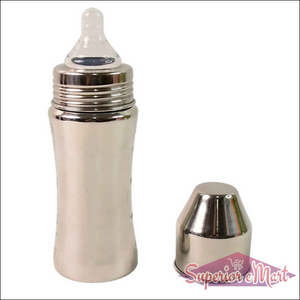 Stainless Steel Baby Feeding Bottle 250ML - Superior eMart