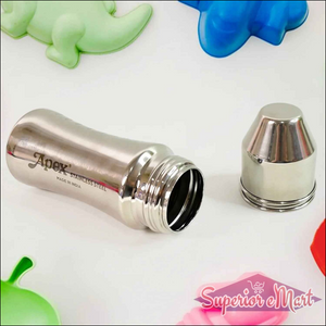 Stainless Steel Baby Feeding Bottle 250ML - Superior eMart