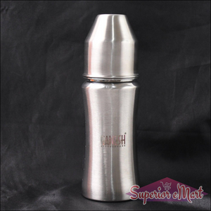 Superior eMart stainless steel baby milk bottle designed for durability and easy cleaning