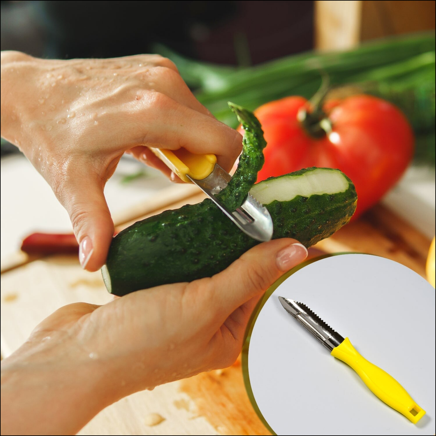 Stainless Steel Classic Peeler - Superior eMart