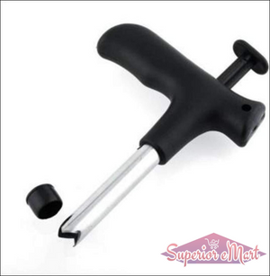 Superior eMart stainless steel coconut opener with ergonomic handle for easy coconut access