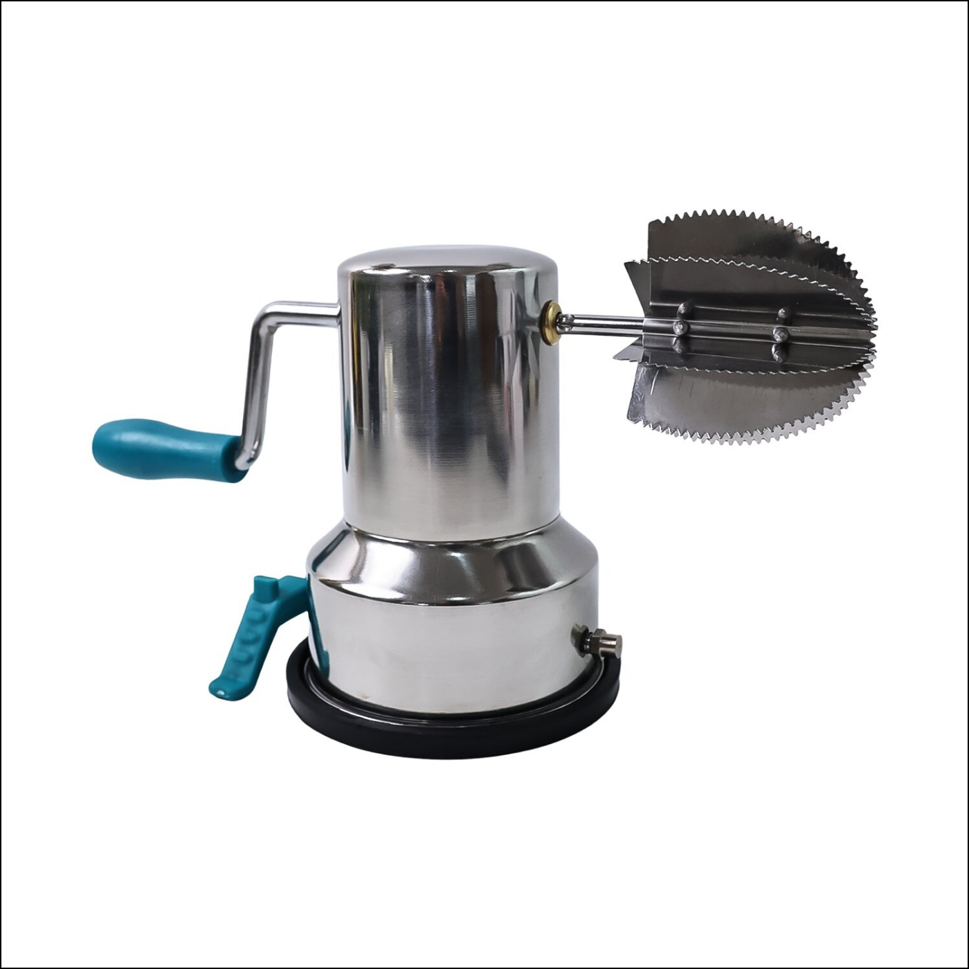 Stainless Steel Coconut Scraper With Vacuum Base (1 Pc) - Superior eMart