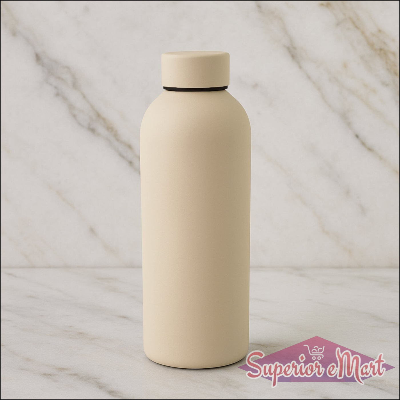 Stainless Steel Double Wall Vacuum-insulated Drink Water Bottle (Mix Color  500 Ml Approx) - Superior eMart