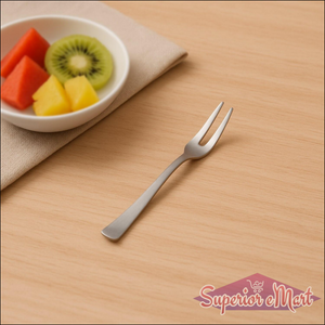 Stainless Steel Fruit Fork Set, 6 Pcs - Superior eMart
