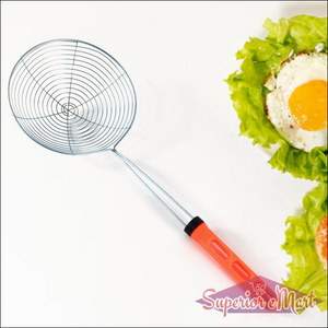 Stainless Steel Fry Strainer with Handle - Superior eMart