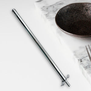 Stainless steel gas lighter for kitchen with a sleek design for easy use and safety