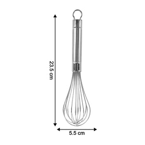 Superior eMart stainless steel hand whisk featuring a comfortable handle for efficient whisking