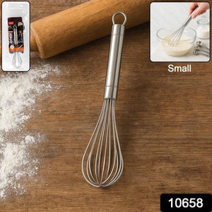 Superior eMart stainless steel hand whisk for mixing, whipping, and baking in the kitchen