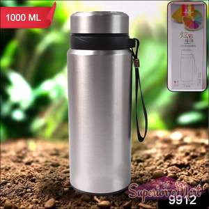 Stainless Steel Insulated Water Bottle 1000ML - Superior eMart